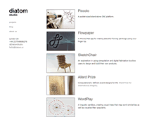 Tablet Screenshot of diatom.cc